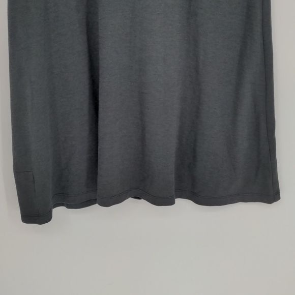 Horny Toad Toad & Co Women's Grey Dress Size Small Knee Length 1/2 Sleeve Pocket - Picture 8 of 14
